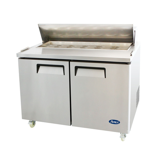ATOSA MSF8302GR Sandwich/Salad Top Refrigerator, two-section