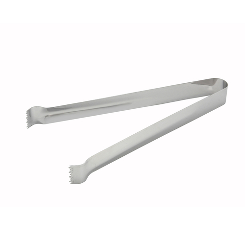 6" POM TONGS, stainless steel