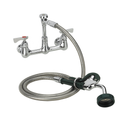 KROWNE Royal Series Utility Spray Assembly, wall mount, 8" adjustable centers, 72" long stainless steel flexible hose