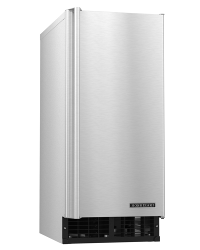 HOSHIZAKI Ice Maker with Bin, Nugget-Style, air-cooled, self contained, 27 lbs.
