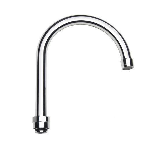 KROWNE Gooseneck Spout, 6"W x 8-1/2"H, with adapter