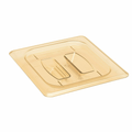 CAMBRO H-Pan™ Cover, high heat, 1/6 size, flat, with handle