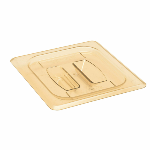 CAMBRO H-Pan™ Cover, high heat, 1/6 size, flat, with handle