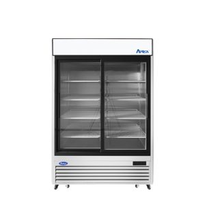 ATOSA MCF8709GR — Two (2) Glass Door Merchandiser Cooler