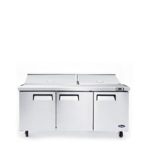 ATOSA 72″ Refrigerated Standard Top Sandwich Prep. Table