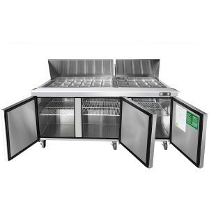 ATOSA 72″ Refrigerated Mega Top Sandwich Prep. Table