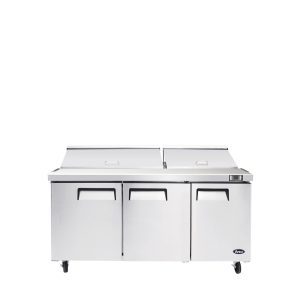 ATOSA 72″ Refrigerated Mega Top Sandwich Prep. Table
