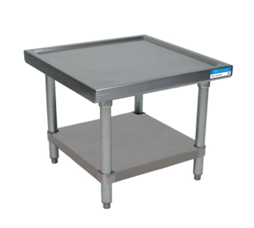 BK Resources MST-3030SS Machine Stand, with stainless steel base, 30"L x 30"W x 20"H