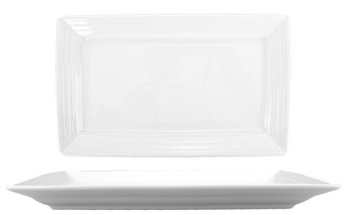 ITI Marzano Platter, 11-1/4L x 6-3/4W, dozen
