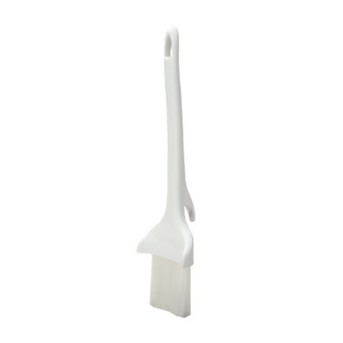 Pastry brush, 2" wide, plastic handle, white