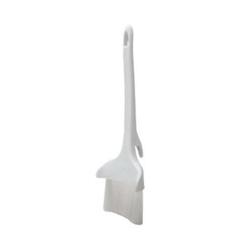 Pastry brush, 3" wide, plastic handle, white