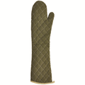 Oven Mitt, 24", cotton, green