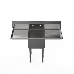 MIXRITE SINK ONE CMPT, 18" LEF
