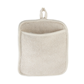 Potholder, 8-1/2" x 9-1/2", terrycloth, white