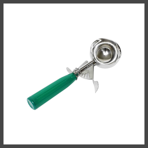 2 2/3 oz., #12 Round Disher, Green