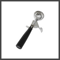 1 oz., #30 Round Disher, Black