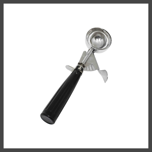 1 oz., #30 Round Disher, Black