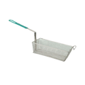 Rectangular Fry Basket, Green handle