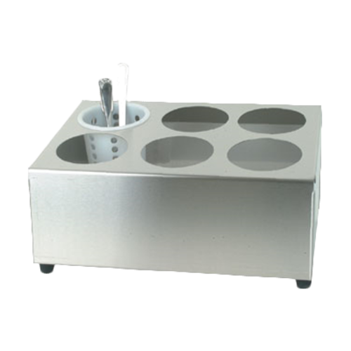 Flatware Cylinder Holder, 6-hole