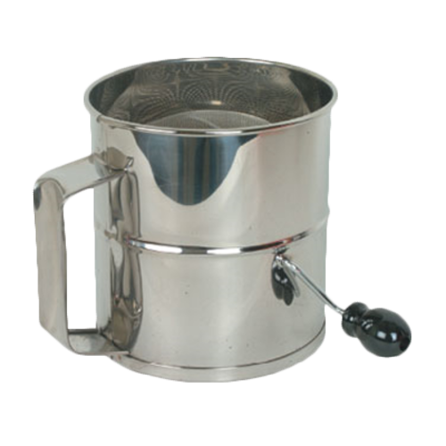Rotary Flour Sifter, 8 cup capacity