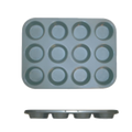 Muffin Pan, 12 cup, 3-1/2 oz