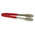 10" Utility Tongs, Red
