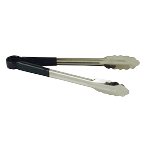 12" Utility Tongs, Black