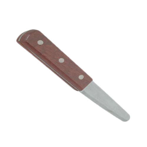 CLAM KNIFE 3-1/4" WOOD HANDLE