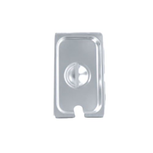 Steam Table Pan Cover, 1/3 size, slotted with handle
