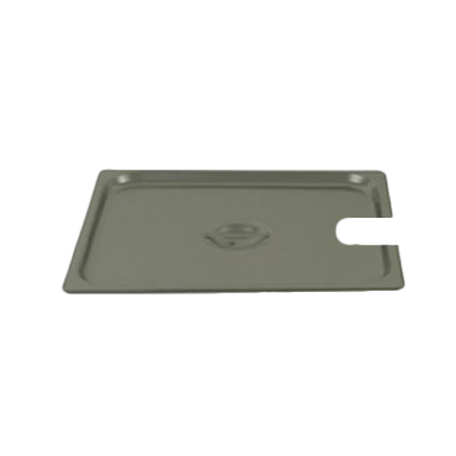 Steam Table Pan Cover, 2/3 size, slotted with handle