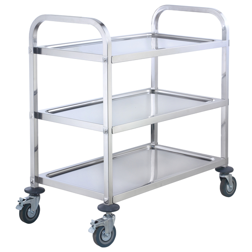 Trolley, 3-tier, 37" x 19" x 37"H with wheels