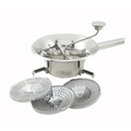 Food Mill, 2 qt., medium, 9" dia., round