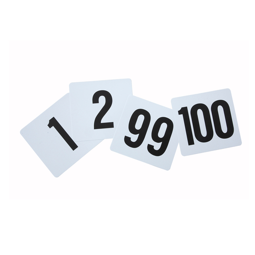 Table Numbers Set, each set includes numbers: 1-100