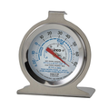 Refrigerator/Freezer Thermometer, temperature range -20° to 70°F, 2" dia. dial face