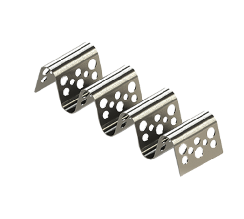 Taco Taxi Server, stamped, holds 3-4 tacos