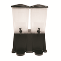 Slimline Twin Beverage Dispenser, Black
