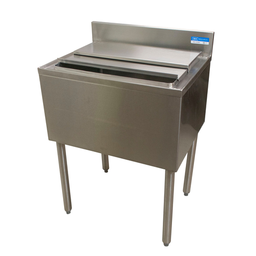 BK Resources UB4-18-IB24 Underbar Ice Bin, 24"W x 18"D