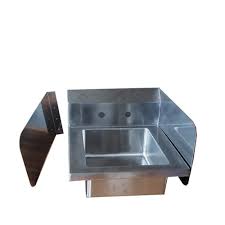 ATOSA MRS-HS-18SP Side Splash, for 18" hand sinks (pair)
