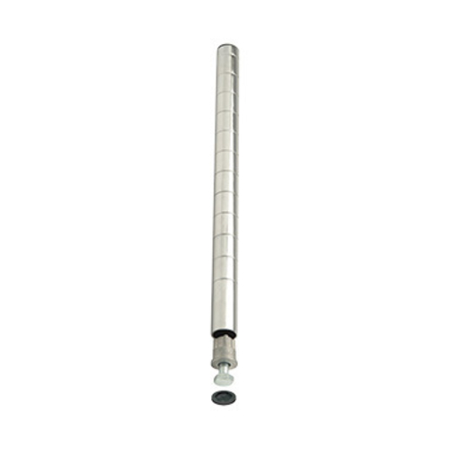 Shelf Post, 86"H, chrome