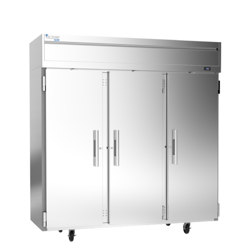 Beverage-Air VEFSA-3D-SD-HC Victory Elite three section, reach-in Freezer