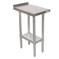 BK Resources VFTS-1530 Filler Table, 15"W x 30"D x 36-1/4"H