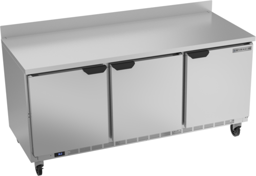 Beverage-Air Worktop Refrigerator, 3 section