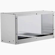 ATOSA MROS-2ST Overshelf/Sneezeguard, for (2) well steam table