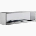 ATOSA MROS-4ST Overshelf/Sneezeguard, for (4) well steam table