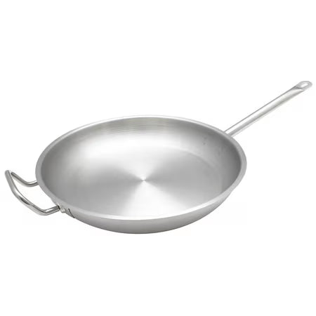Fry Pan, 14" dia. x 2-5/8" height, 11-1/8"
